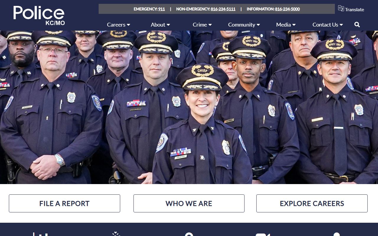 Kansas City Police Department records for residents directory