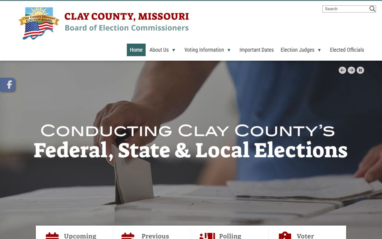 Clay County Election Board voter records for residents directory